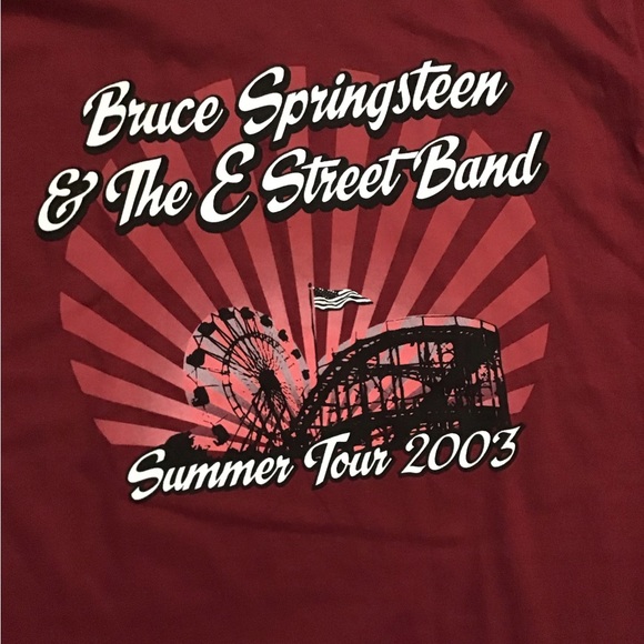Vintage Bruce Springsteen Concert Tee L - Picture 2 of 3